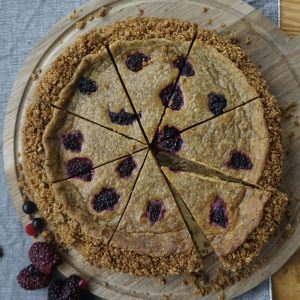 Blackberry Treacle Tart